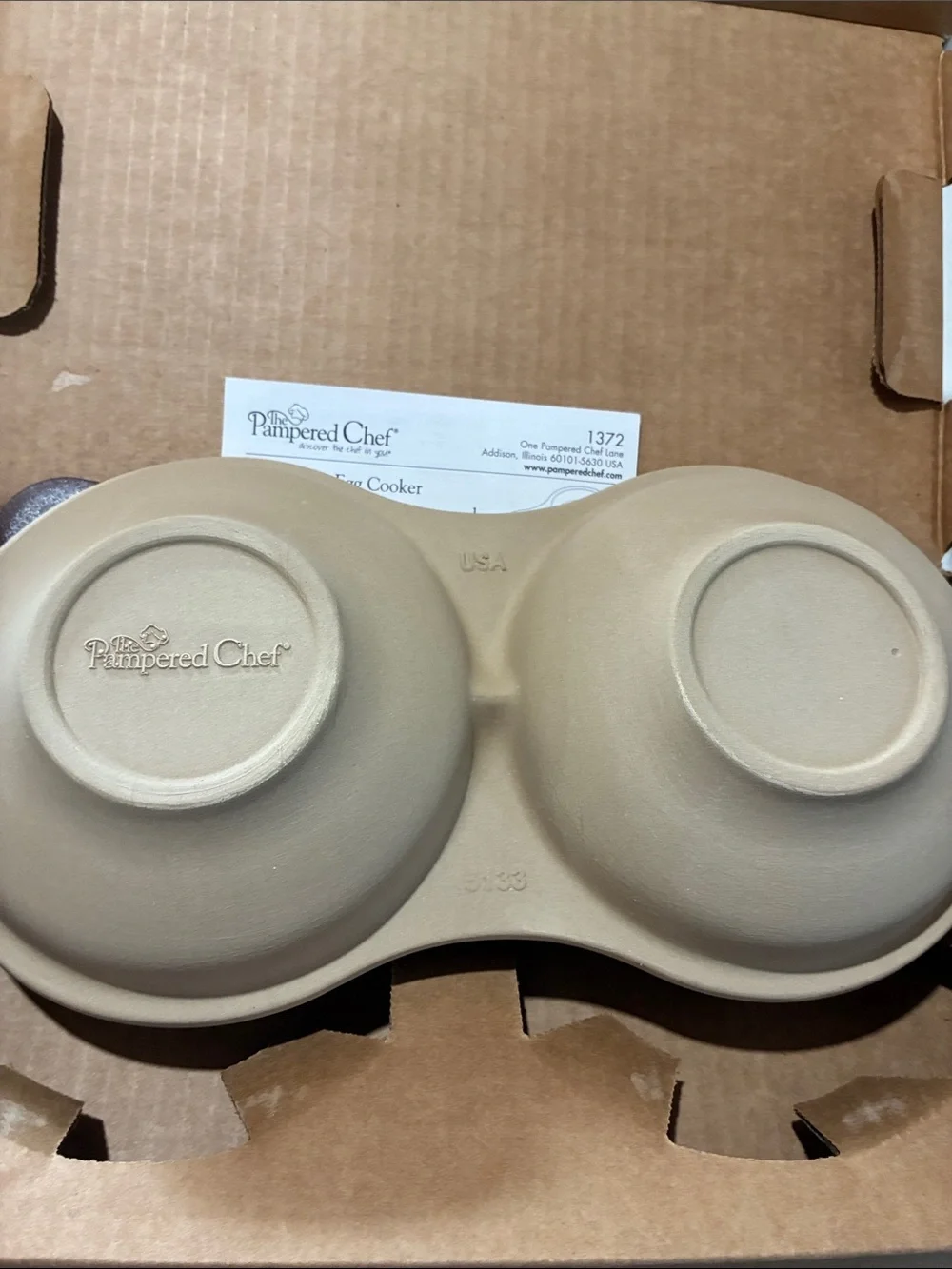 Pampered Chef Microwave Egg Cooker
